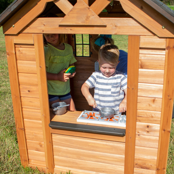 Backyard Discovery Sweetwater Indoor/Outdoor Cedar Playhouse with